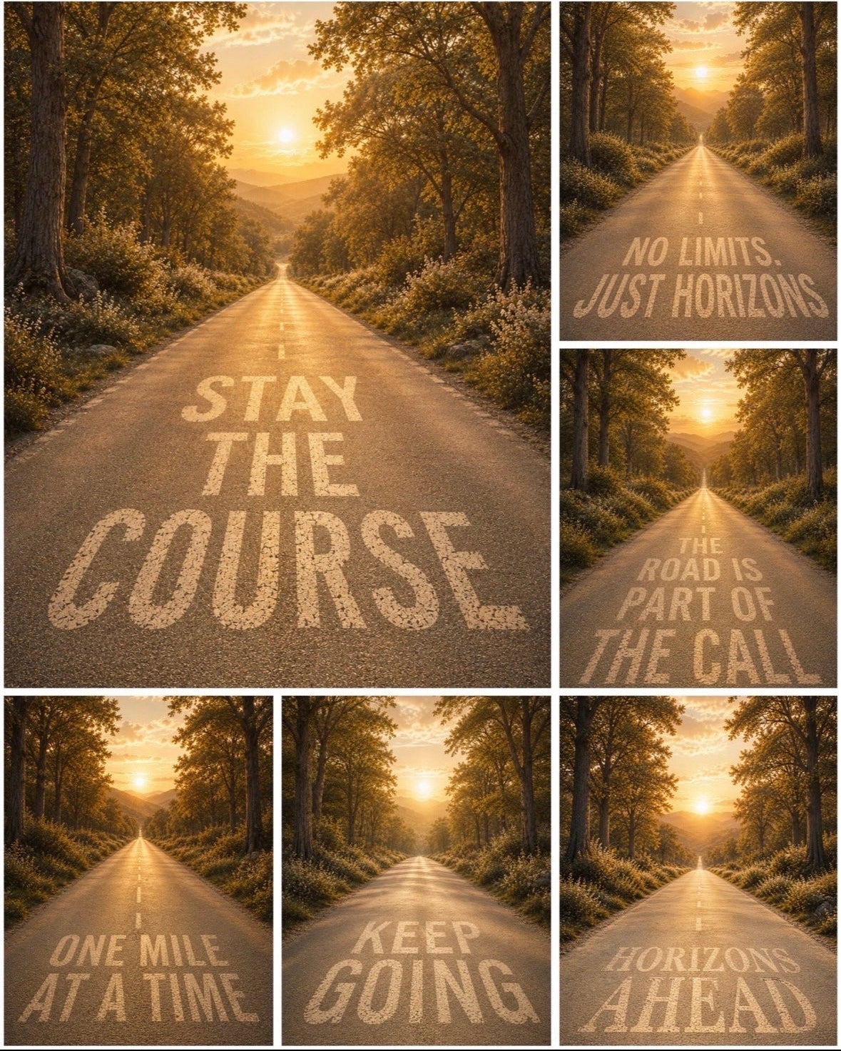 Motivational Bag Inserts – The Journey Collection (Digital or Print 8.5x11)