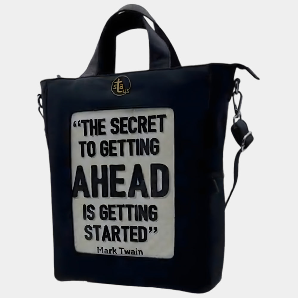 Customizable Status Bag – Interchangeable Inserts, One Bag Many Expressions