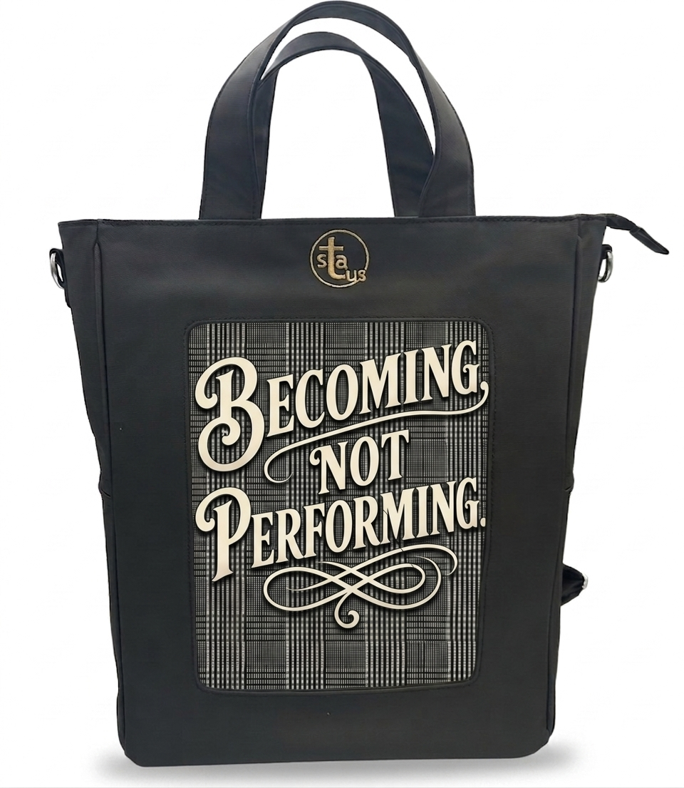 Customizable Status Bag – Interchangeable Inserts, One Bag Many Expressions