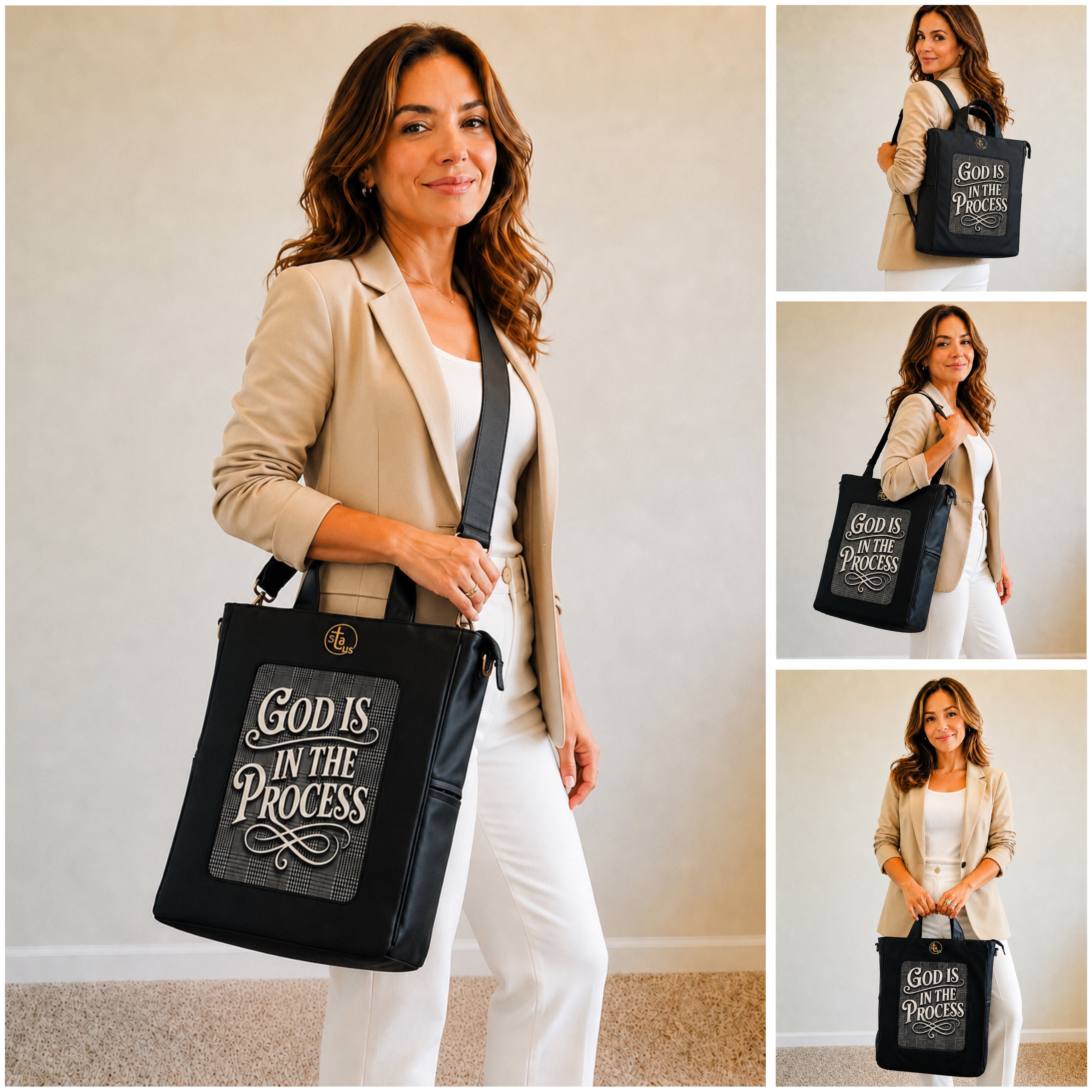 Customizable Status Bag – Interchangeable Inserts, One Bag Many Expressions