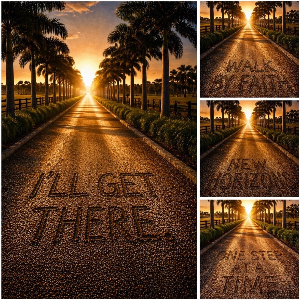 Palm Road Inserts – The Entrance Collection (8.5x11 Statement Prints)