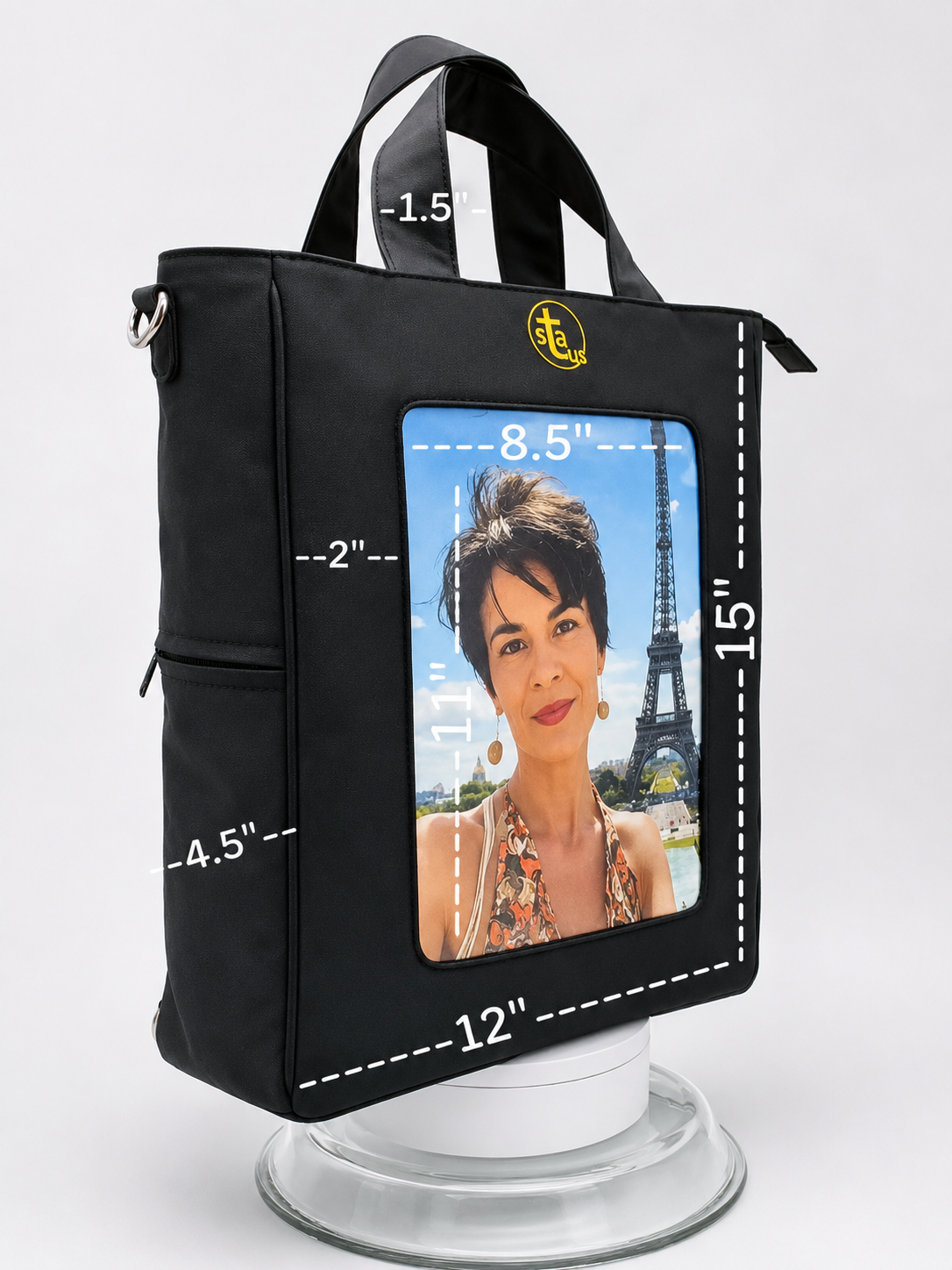 Customizable Status Bag – Interchangeable Inserts, One Bag Many Expressions