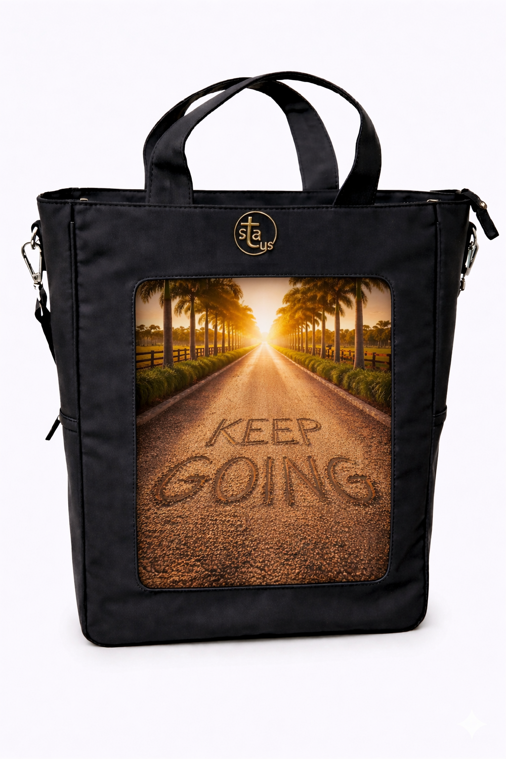 Customizable Status Bag – Interchangeable Inserts, One Bag Many Expressions