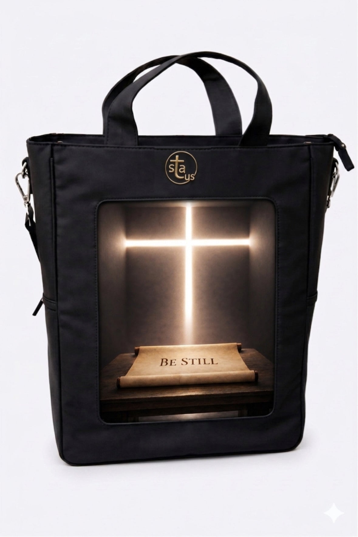 Customizable Status Bag – Interchangeable Inserts, One Bag Many Expressions