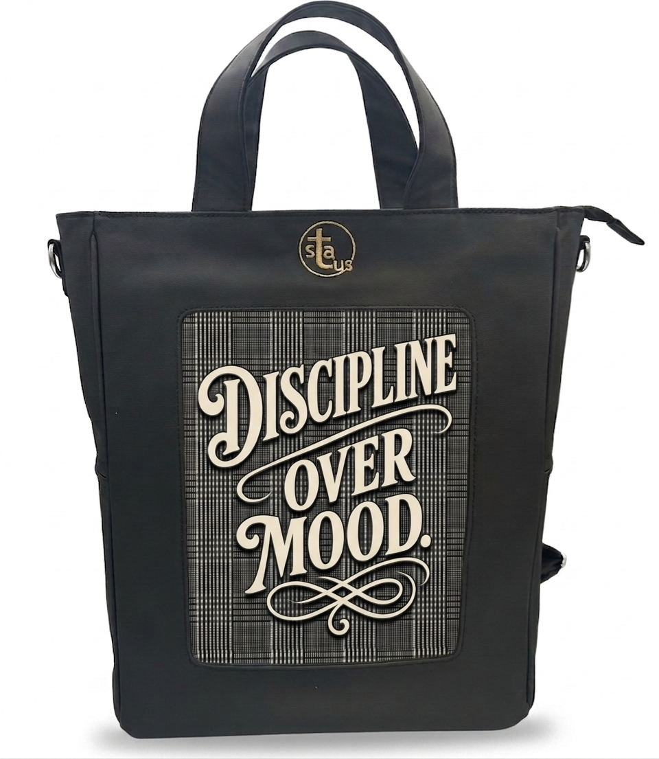 Customizable Status Bag – Interchangeable Inserts, One Bag Many Expressions
