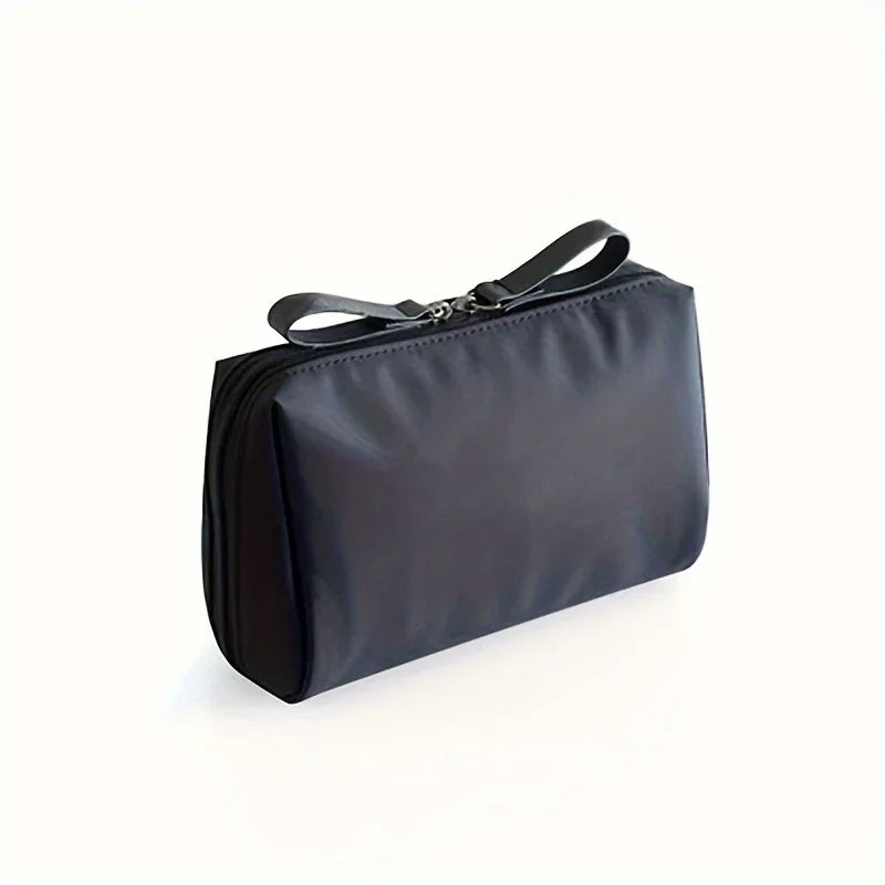 Waterproof Nylon Makeup Pouch – Small Travel Cosmetic Bag, Lightweight Organizer for Daily & Travel Use