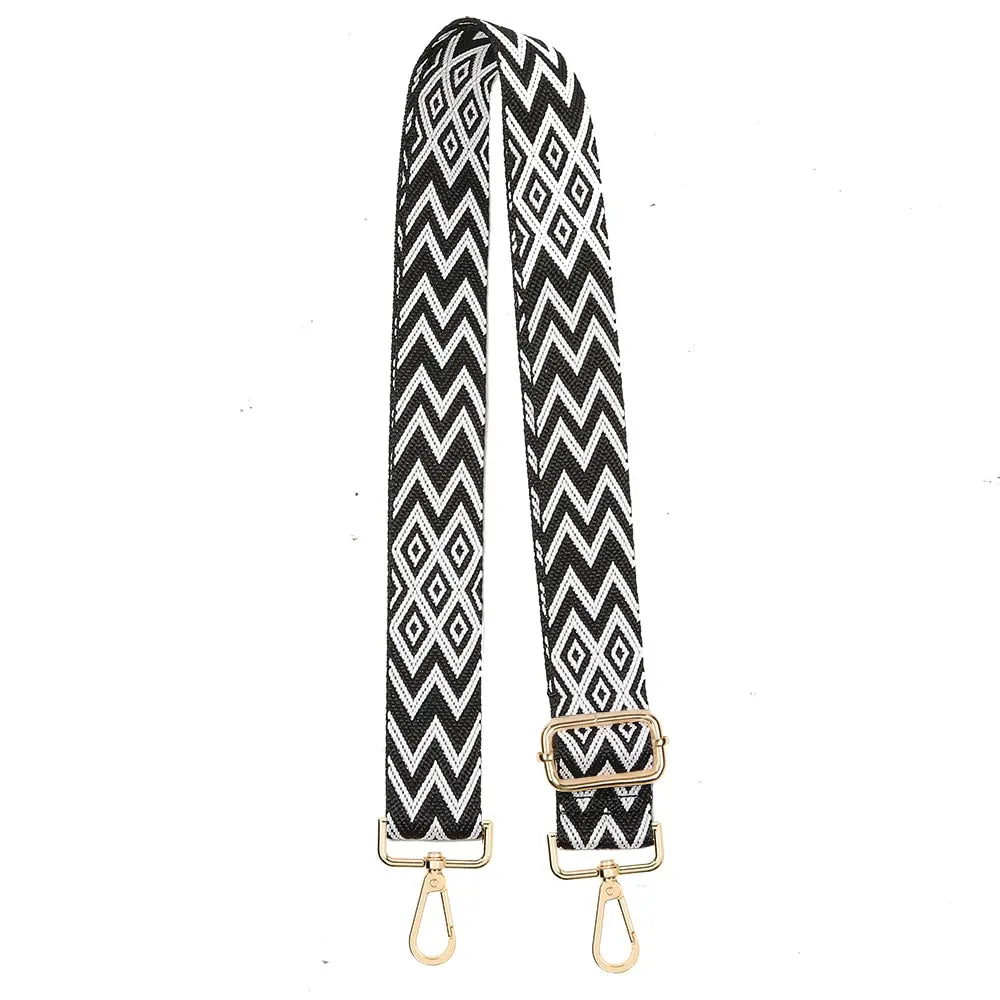 Wide Guitar-Style Bag Strap – Adjustable Crossbody & Shoulder Strap for Handbags