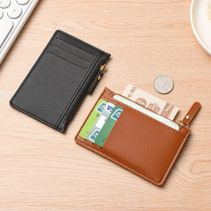 Customizable Ultra-Thin Card Holder – Slim Mini Wallet & ID Holder | Status Bags