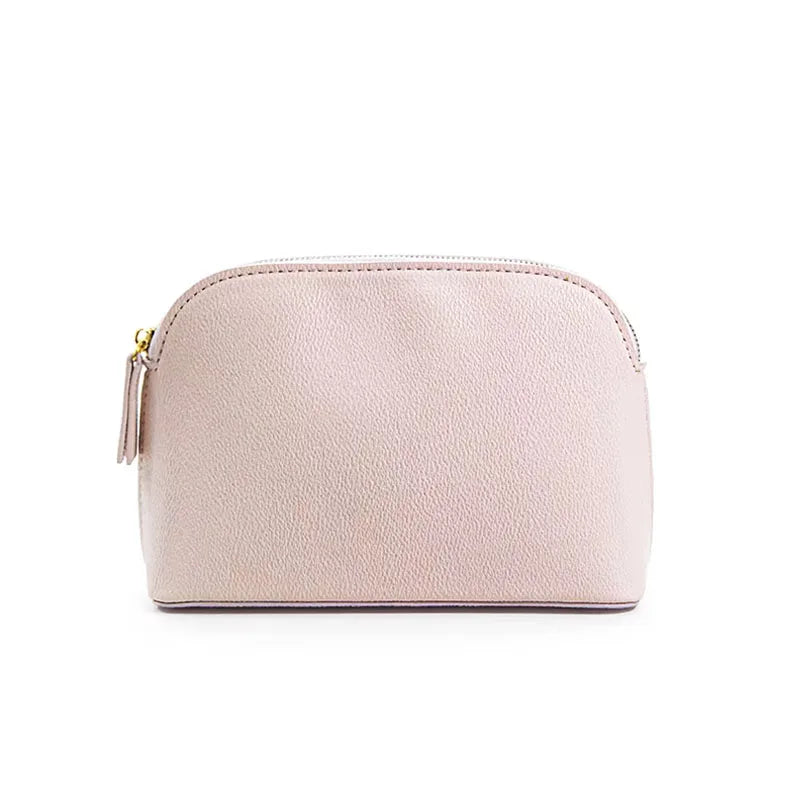 Personalized PU Leather Makeup Bag – Custom Monogram Cosmetic Pouch