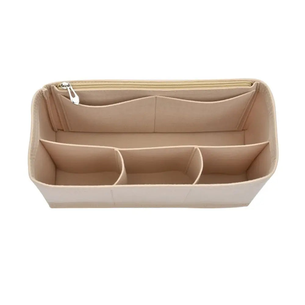 Felt Handbag Organizer Insert – Structured Purse Organizer for Totes & Handbags