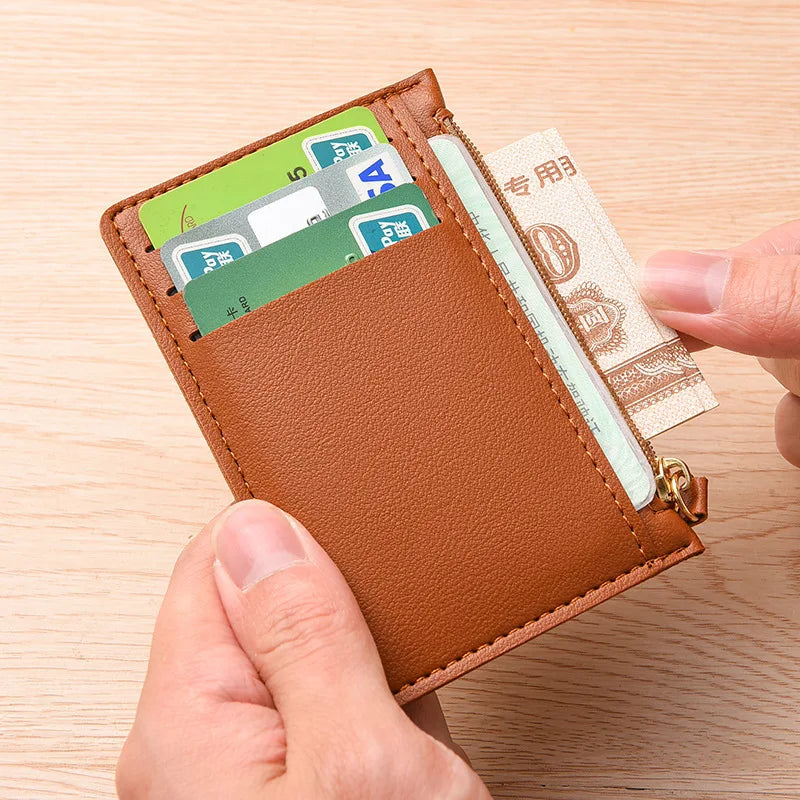 Customizable Ultra-Thin Card Holder – Slim Mini Wallet & ID Holder | Status Bags