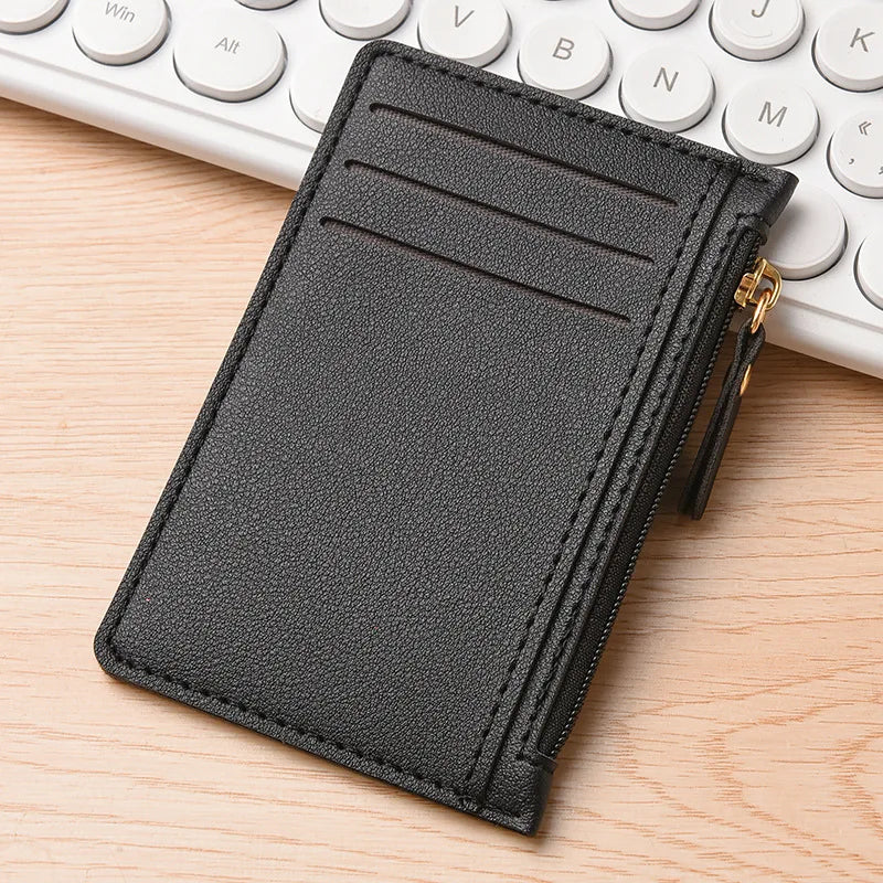 Customizable Ultra-Thin Card Holder – Slim Mini Wallet & ID Holder | Status Bags