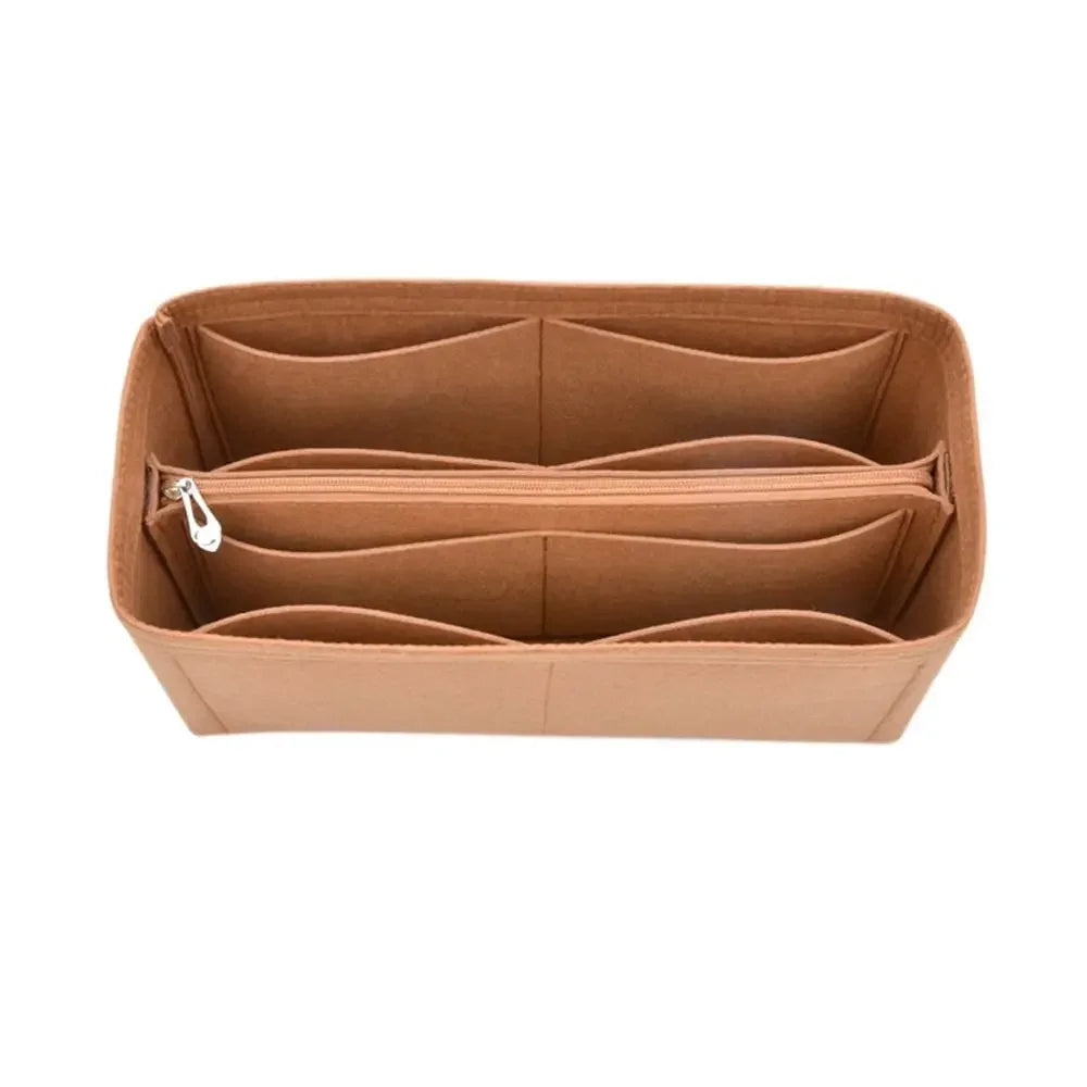 Felt Handbag Organizer Insert – Structured Purse Organizer for Totes & Handbags