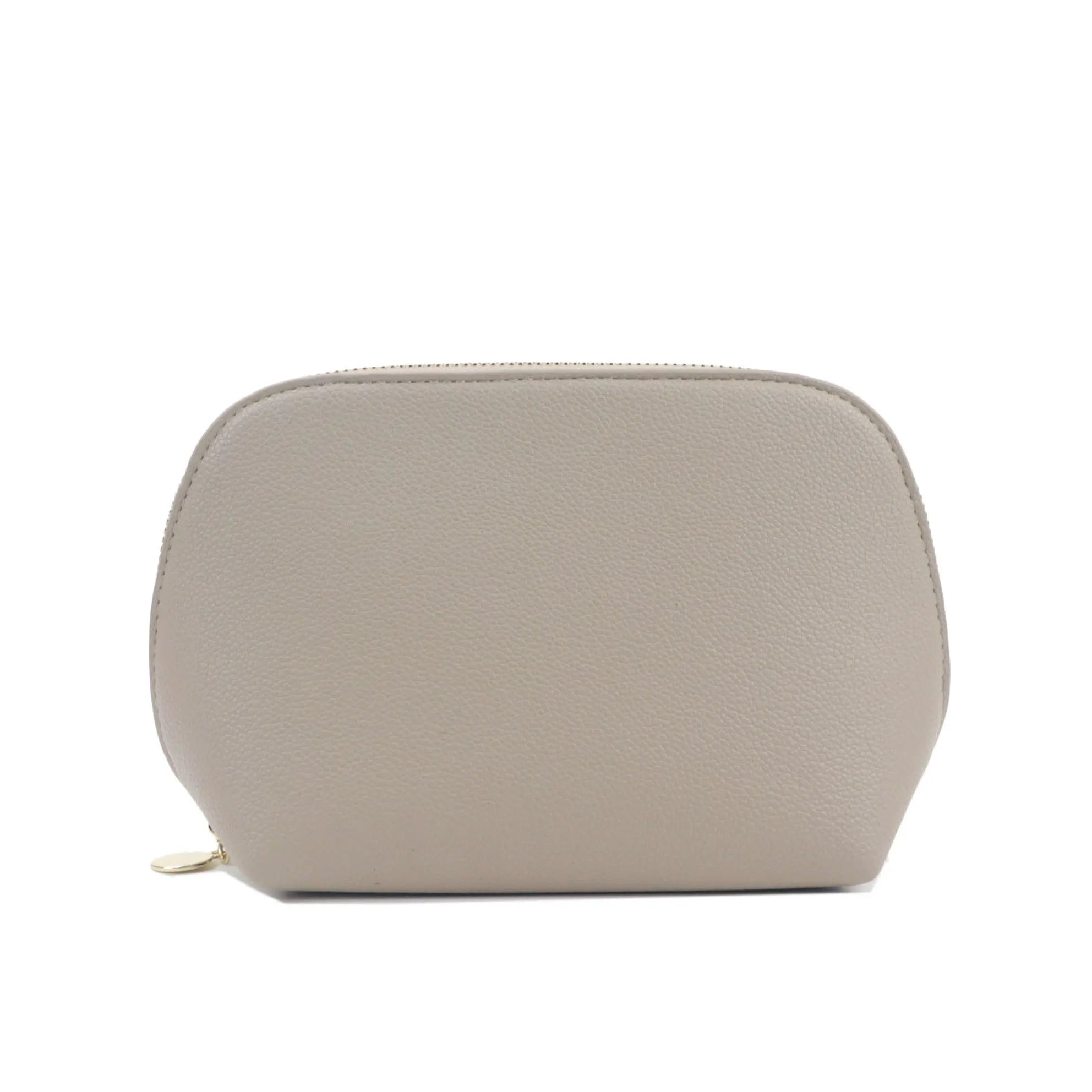 Personalized PU Leather Makeup Bag – Custom Monogram Cosmetic Pouch