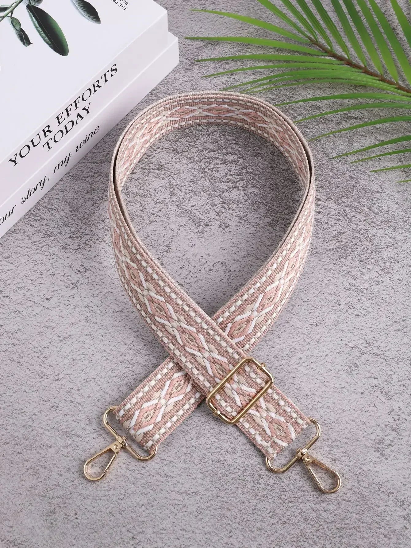 Adjustable Boho Bag Strap – Wide Woven Crossbody & Shoulder Strap for Handbags | Express Your Style