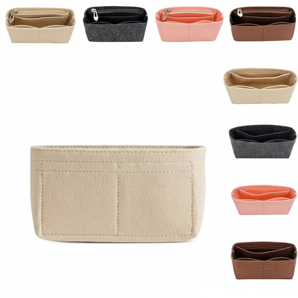 Mini Bag Organizer Insert – Structured Liner for Small Totes & Longchamp