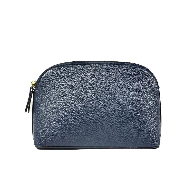 Personalized PU Leather Makeup Bag – Custom Monogram Cosmetic Pouch
