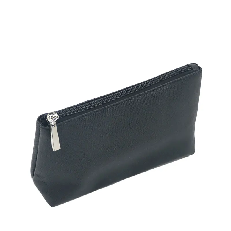 Saffiano PU Leather Makeup Bag – Personalized Monogram Cosmetic Pouch